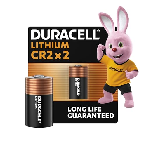Duracell CR2 Lithium Batterie 3V (2 Stück) für verschiedene Geräte