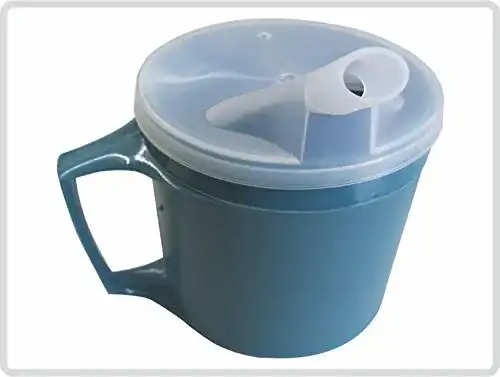 Schnabeltasse für Senioren, Thermo-Trinkbecher mit 200 ml Volumen