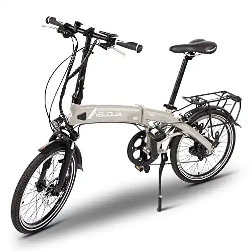 E-Bike für Damen VELOJA Klapprad Elektrisches Fahrrad mit 5 Fahrmodi