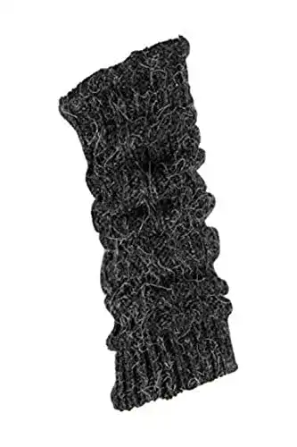 Stulpen TippTexx 24 Grobstrick Overknees aus Schaf- und Alpakawolle