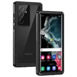 Samsung Galaxy S22 Ultra Hülle von Lanhiem Wasserdicht und Stoßfest