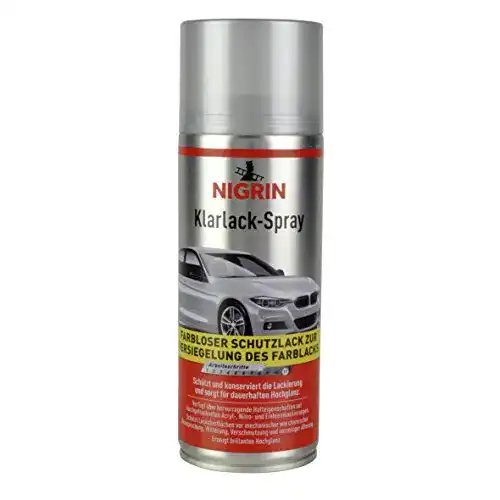 Nigrin Acryl Klarlack Spray 400 ml für Autolackierung