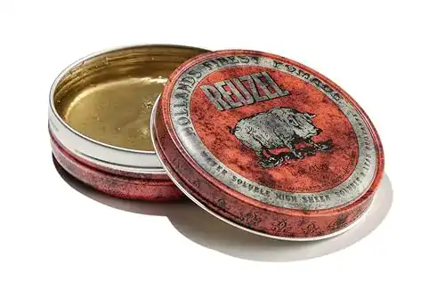 Reuzel Rot Hochglanz Pomade, 113 g für festen Halt und Glanz