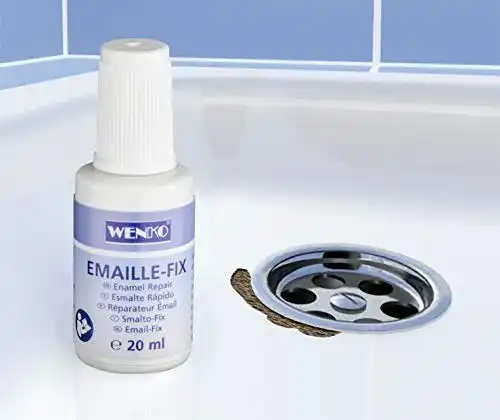 Badewannen Reparaturset WENKO Emaille-Fix in Weiß, 1 Stück