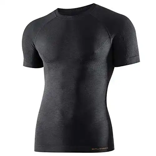 Merino-Unterwäsche für Herren von BRUBECK – Kurzarm Unterhemd