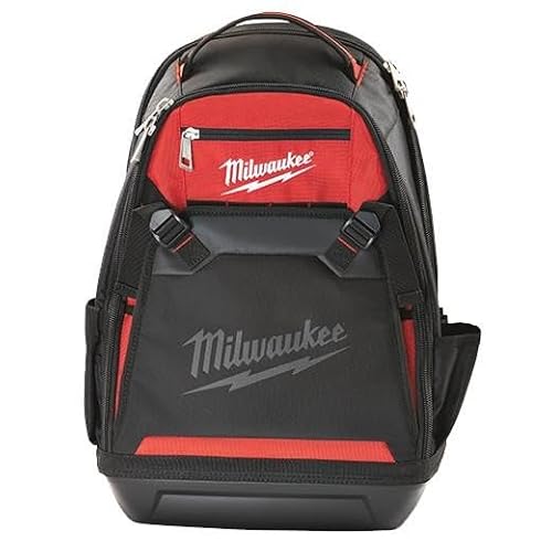 Werkzeugrucksack Milwaukee Jobsite in Rot/Schwarz