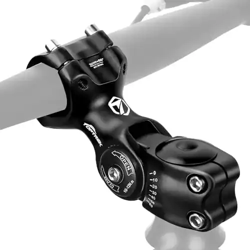 Lenker-Vorbau Toptrek für Fahrradlenker mit 31,8 mm Durchmesser