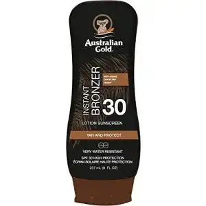Australian Gold Sonnencreme SPF 30 Lotion mit Bronzer, 237 ml