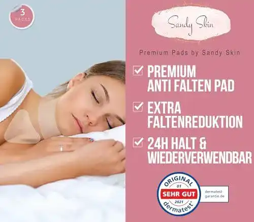 Dekolleté-Pads Sandy Skin Hals- und Dekolleté Pad gegen Falten