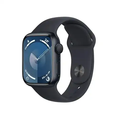 Apple Watch Series 9 GPS 41 mm Smartwatch für Fitness und Gesundheit