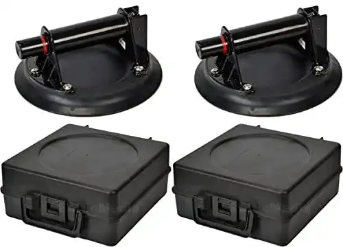 Saugheber Pgw Grip 2er Set Vakuum mit Transportkoffer