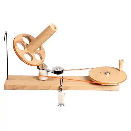 Wollwickler Knitpro aus Holz in Braun, 47 x 16 x 27 cm