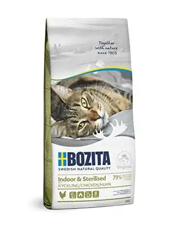 Bozita Indoor & Sterilised Katzenfutter mit Hühnchen für drinnen
