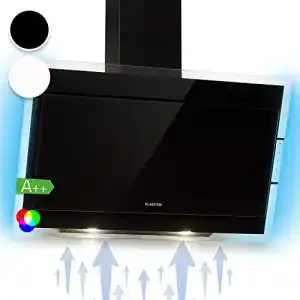Klarstein Dunstabzugshaube 90cm mit Umluft/Abluft und Fettfilter