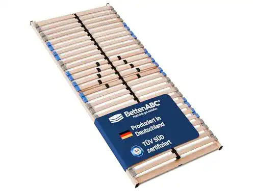 Lattenrost 80 x 200 cm Betten-ABC Madera mit 7 Zonen