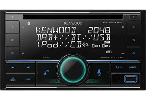 Kenwood DPX-7200DAB 2-DIN CD-Autoradio mit DAB+ und Bluetooth