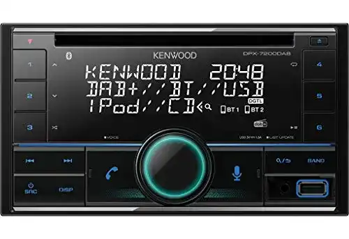 Kenwood DPX-7200DAB DAB-Autoradio 2-DIN mit Bluetooth und USB-Anschluss