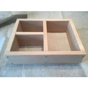Holzbackrahmen von Holzbackofen-Welt – Backform mit Trennbrett