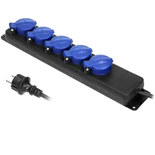Steckdosenleiste Outdoor Orno AE-13193(GS) mit 5m Kabel