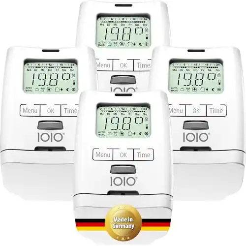 Heizkörperthermostat Olympia, 4 Stück, elektronisch, Premium