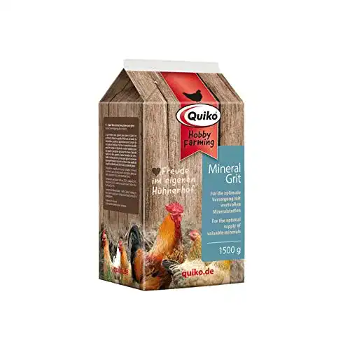 Muschelgrit Quiko Hobby Farming – Mineralgrit mit Magenkiesel 1500g