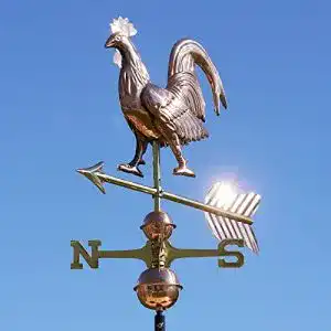 Wetterhahn Linneborn Metallwaren für Haus und Garten 3D