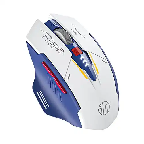 Kabellose Inphic Funkmaus mit wiederaufladbarer Batterie und Silent-Funktion