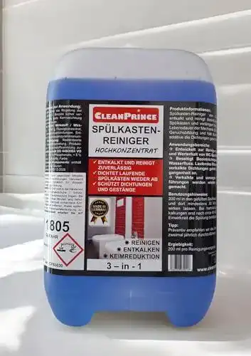 Spülkastenreiniger CleanPrince 5 Liter für effektive Reinigung