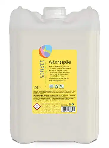 Veganer Weichspüler Sonett Wäschespüler, 10 Liter
