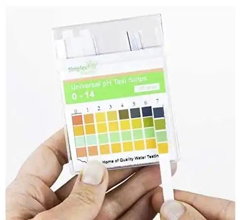 pH-Teststreifen Simplexhealth Universal 0-14 (100 Stück)