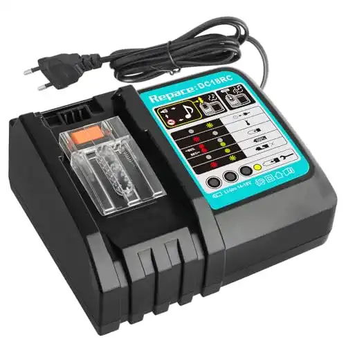Makita Ladegerät DC18RC für BL1850B, BL1860 und weitere Akkus