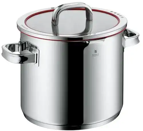Kochtopf 8 Liter WMF Function 4 mit Glasdeckel und Abgießfunktionen