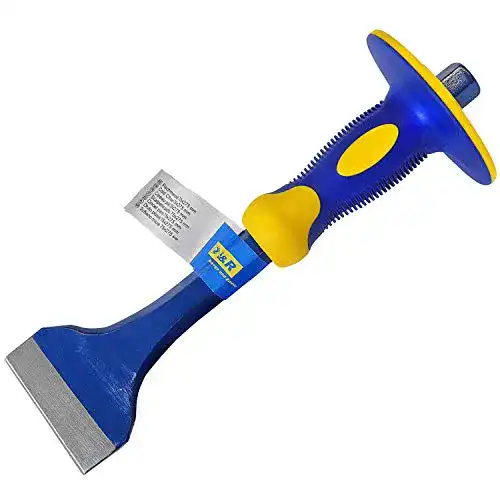 Fliesenmeißel S&R Flachmeißel 275 x 75 mm aus Chrom-Vanadium