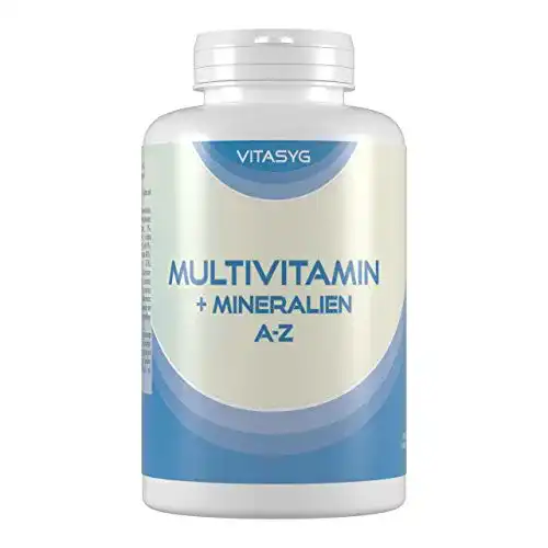 Vitasyg Multivitamin Tabletten, 365 Stück für die tägliche Nährstoffversorgung
