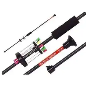 Blasrohr G8Ds zerlegbares Sportgerät mit 12 Dart Pfeilen 100 cm