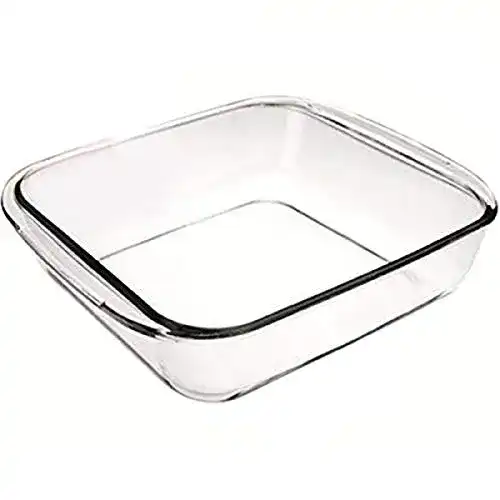 Auflaufform IBILI 480625 aus Glas, 25 x 22 x 5 cm, transparent