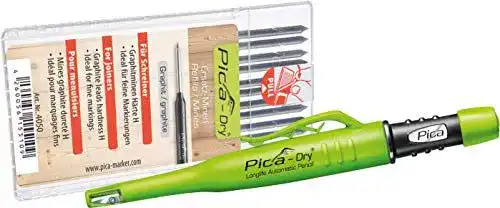 Tieflochmarker Pica Marker Dry Longlife Automatic Pen 3030 mit 10 Ersatzminen