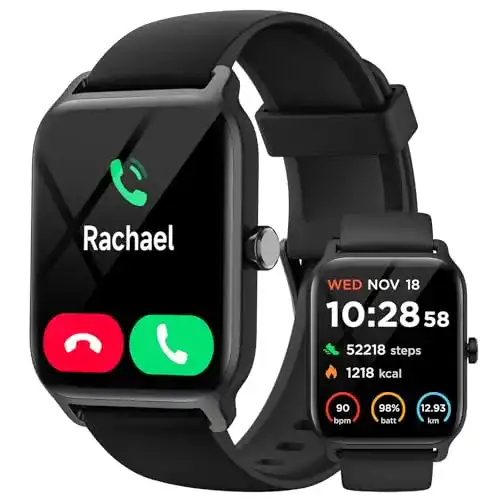 Gydom Smartwatch für Herren Android Smartwatch mit vielseitigen Funktionen