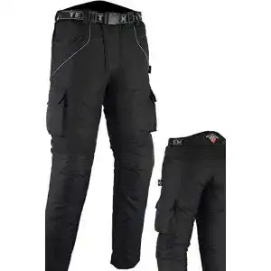 Texpeed Motorradhose für Herren mit Protektoren und wasserdichter Konstruktion