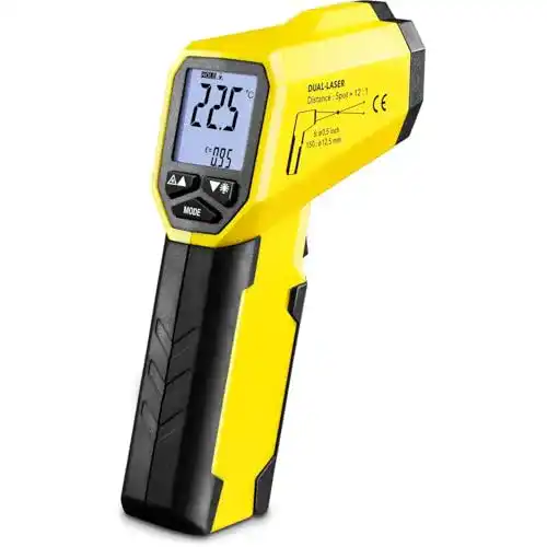 Infrarot-Thermometer Trotec BP21 mit Laser für Temperaturmessungen