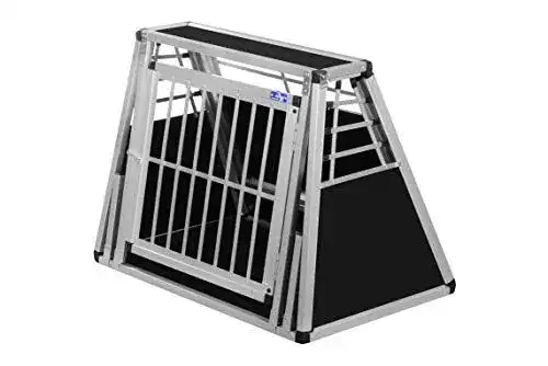 Alpuna Hundebox Transportbox N53-60x90x70cm für Opel Mokka A und Mokka X