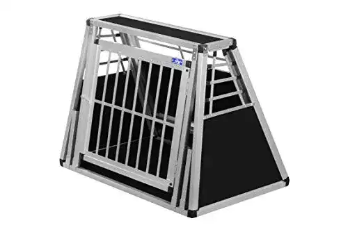 Alpuna Hundebox Transportbox N53-60x90x70cm für Opel Mokka A und Mokka X