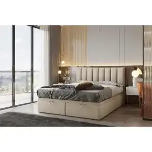 Bett 180×200 Trada Boxspringbett Bond mit Matratze und Bettkasten