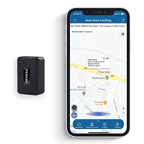 Mini GPS Tracker TKMARS mit Magnet und Echtzeitortung