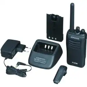 Kenwood TK-3501E PMR446 Funkgerät in Schwarz/Anthrazit