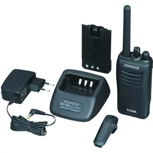 Kenwood TK-3501E PMR446 Funkgerät in Schwarz/Anthrazit
