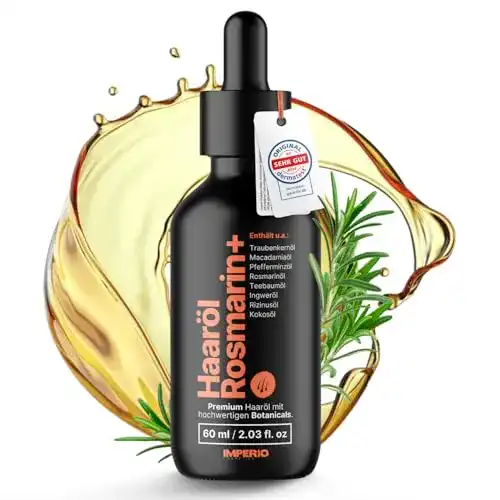 Haaröl IMPERIO Rosmarin+ gegen Haarausfall, 60ml