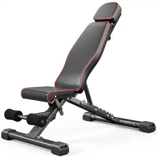 Yoleo Sit-Up-Bank 400KG klappbar für professionelles Training