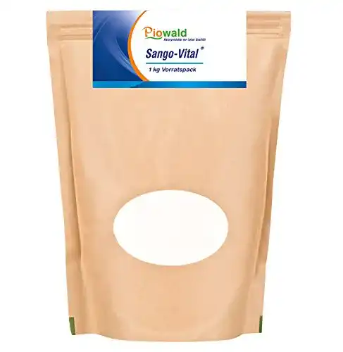 Sango Meereskoralle Piowald Sango Vital – 1 kg Pulver mit Calcium und Magnesium