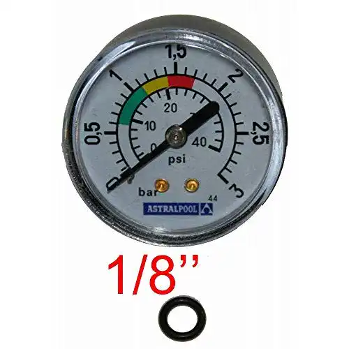 Manometer Astralpool 0,32 cm (1/8 Zoll) 3 kg/cm²